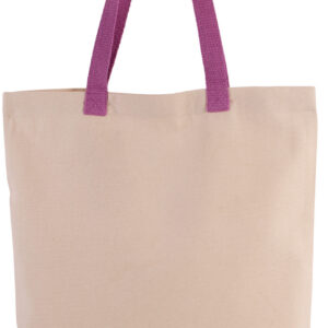 Shopper met plooi en contrasterend hengsel - Afbeelding 9
