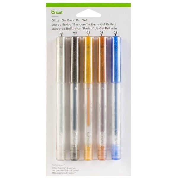 Cricut Glitter Gel Pen Set Basic 2004025