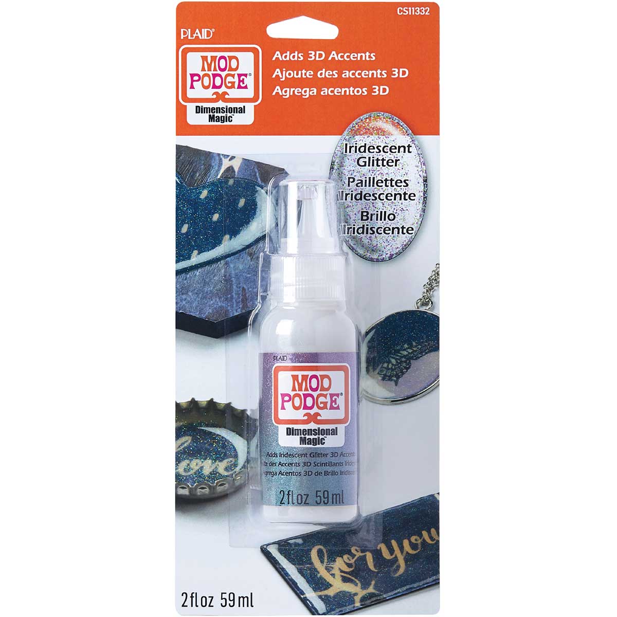Mod Podge Dimensional Magic 59ml Iriserent Glitter