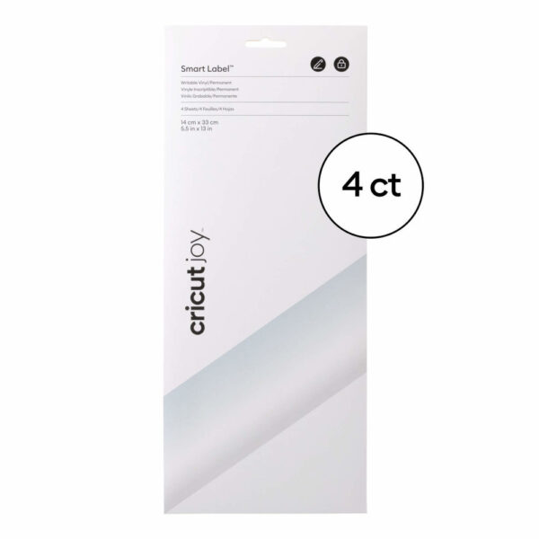 Cricut Joy Smart Label Permanent Writable Transparant 4vellen 2009444