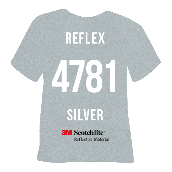 Poli-Flex Reflex 4781 Silver 3M