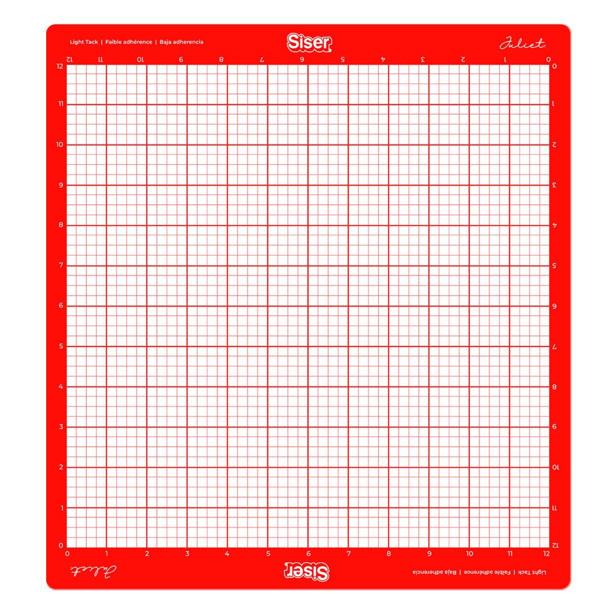 Siser Juliet Cutting Mat Light Tack - 12" X 12" (30,5cm x 30,5cm) - Afbeelding 2