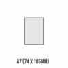 A7 (74 X 105MM)