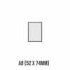 A8 (52 X 74MM)