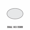 OVAAL 145 X 95MM