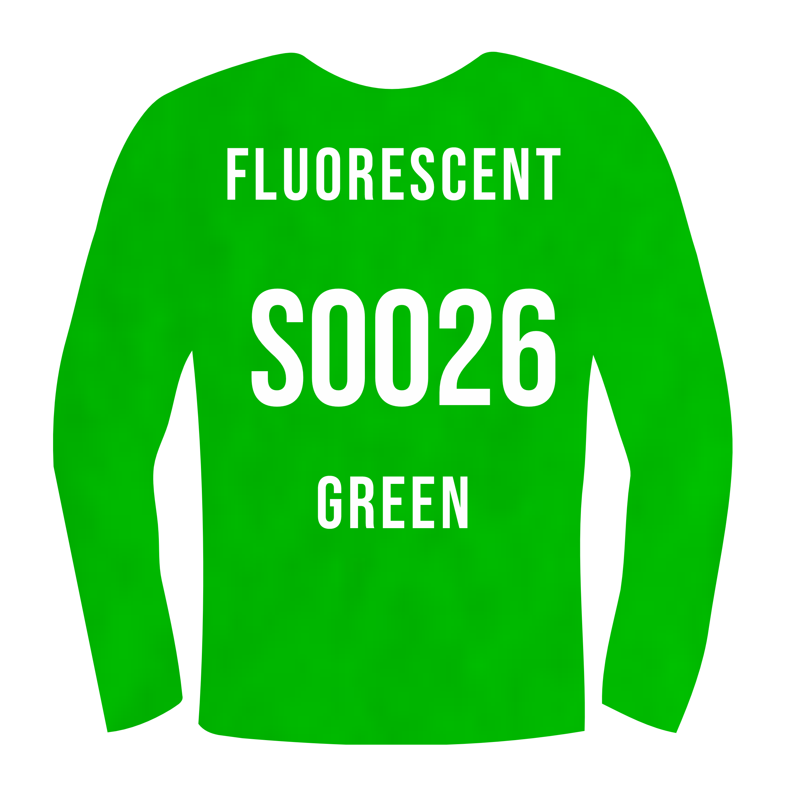 Siser Stripflock Pro S0026 Fluorescent Green
