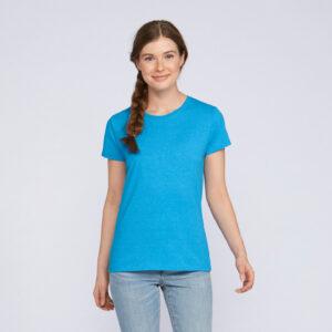 Dames T-shirt Gildan Heavy Cotton™ Semi-fitted