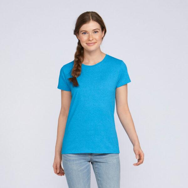 Dames T-shirt Gildan Heavy Cotton™ Semi-fitted