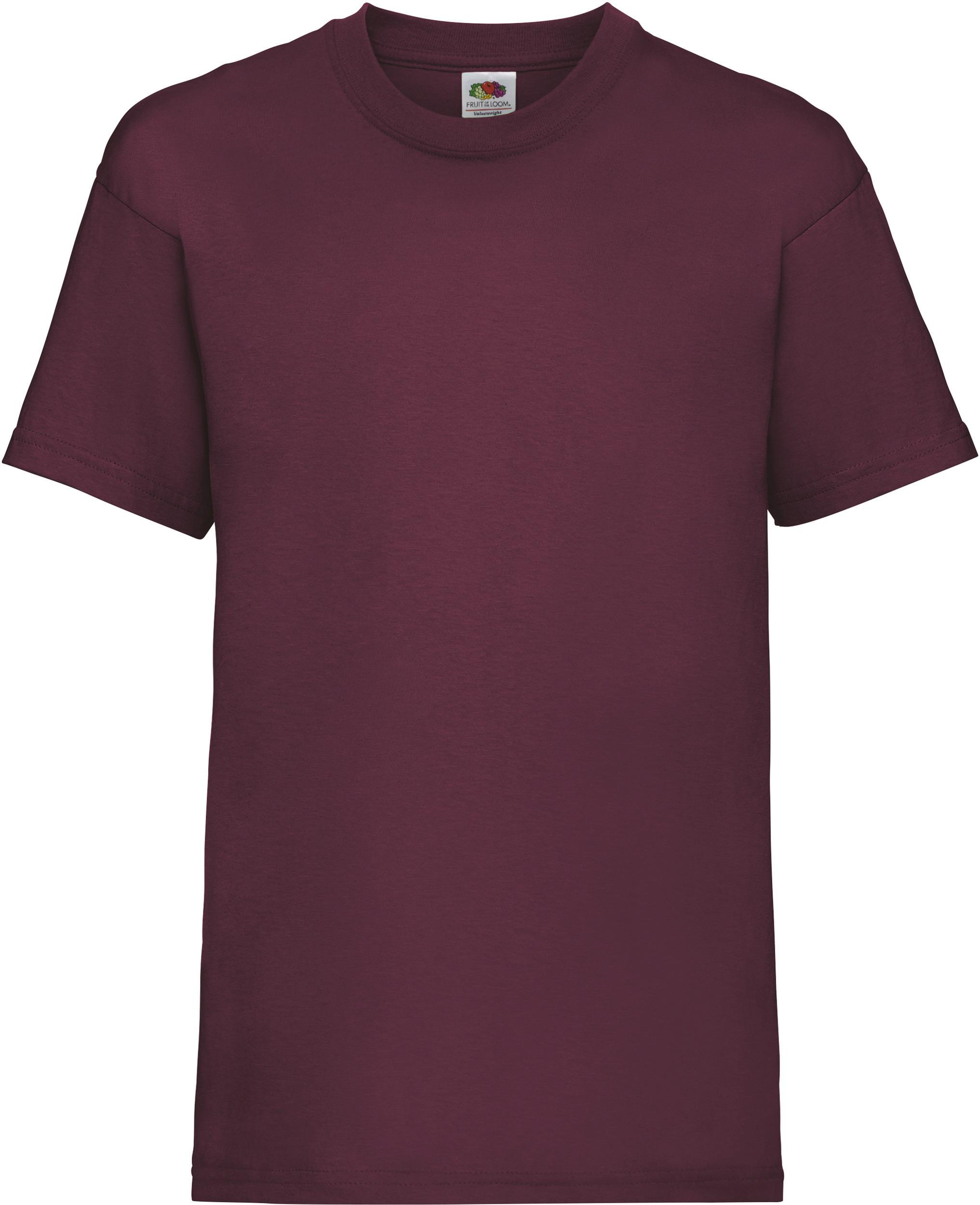 Kinder T-shirt Fruit of the Loom Valueweight T - Afbeelding 4