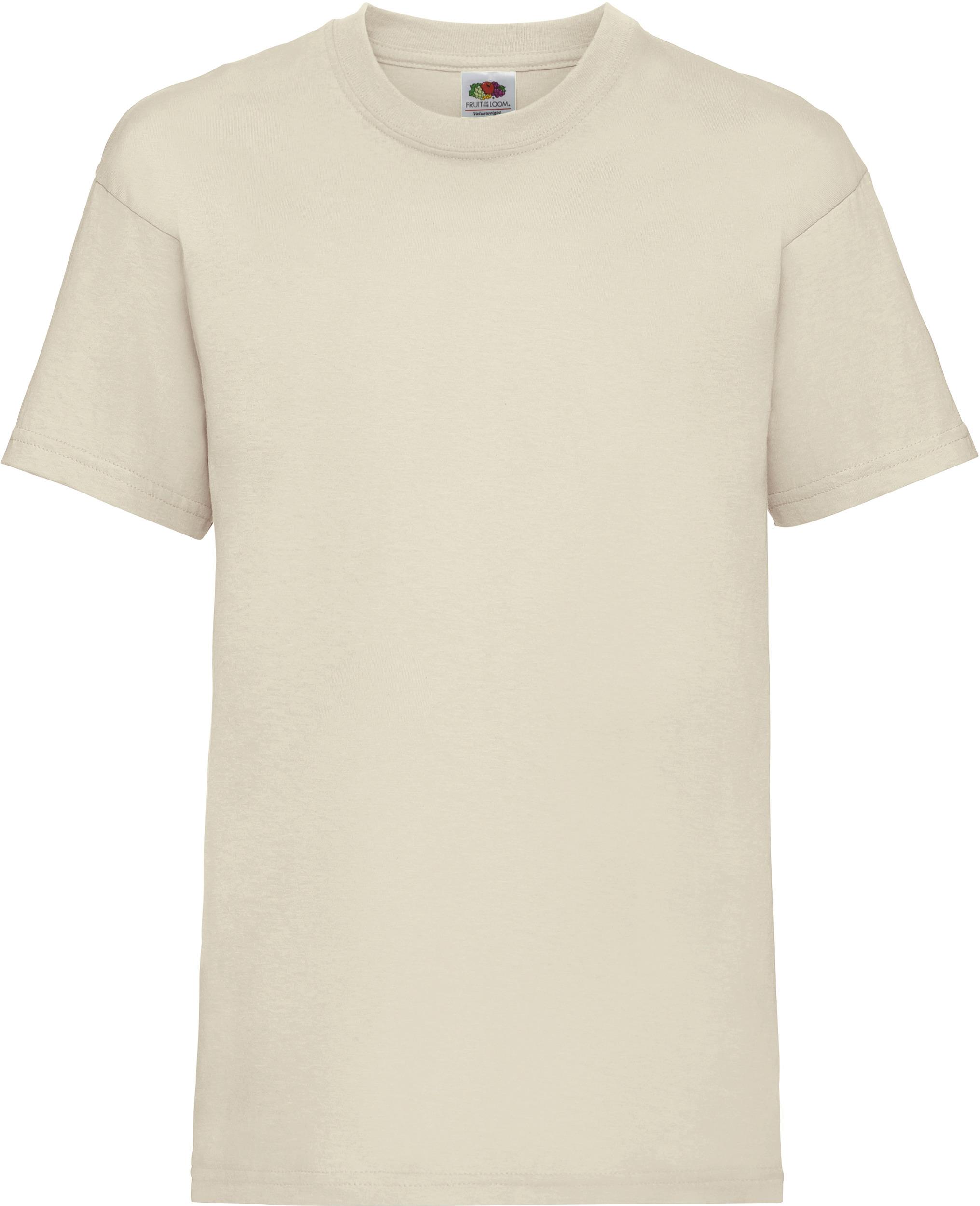 Kinder T-shirt Fruit of the Loom Valueweight T - Afbeelding 11