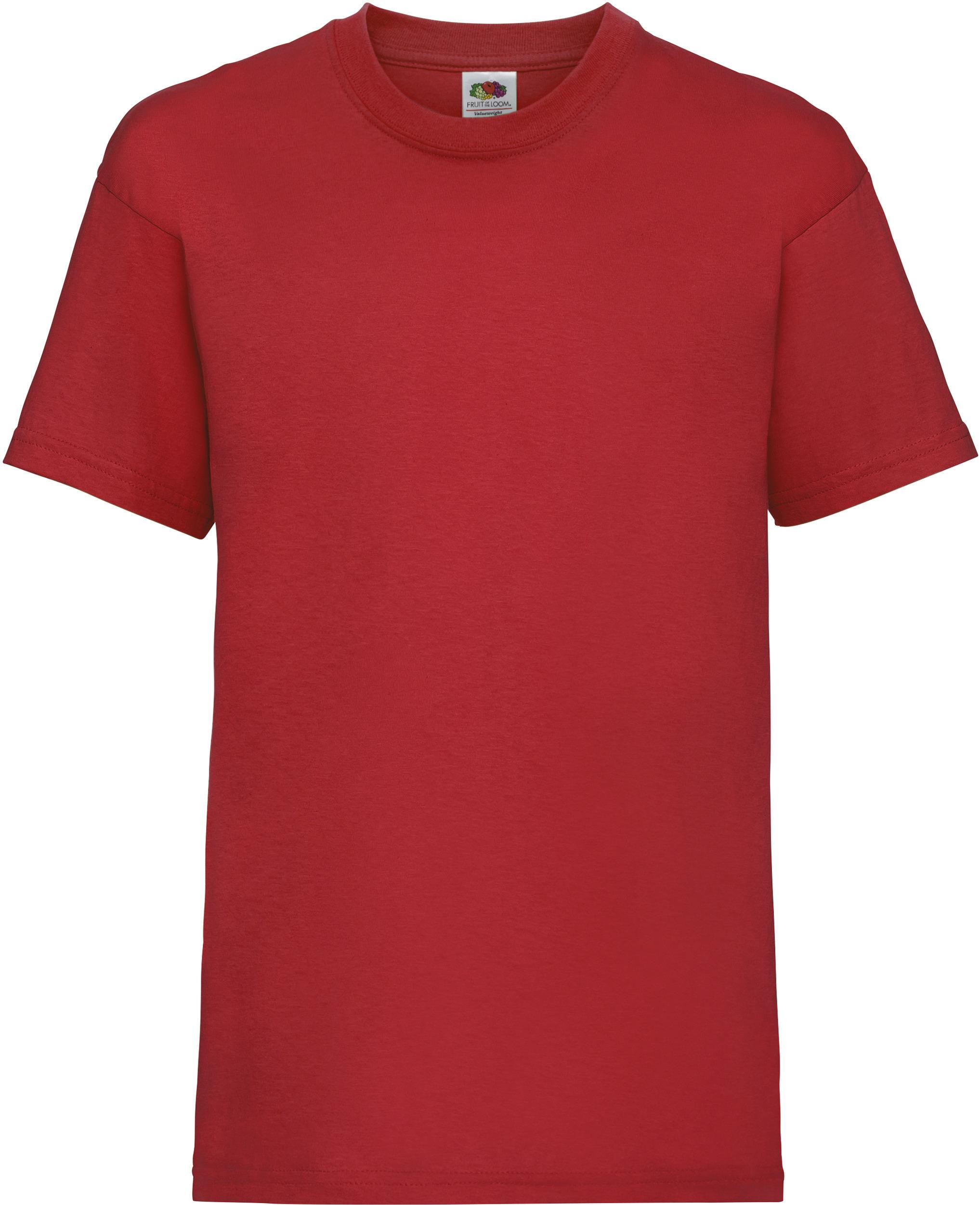 Kinder T-shirt Fruit of the Loom Valueweight T - Afbeelding 14