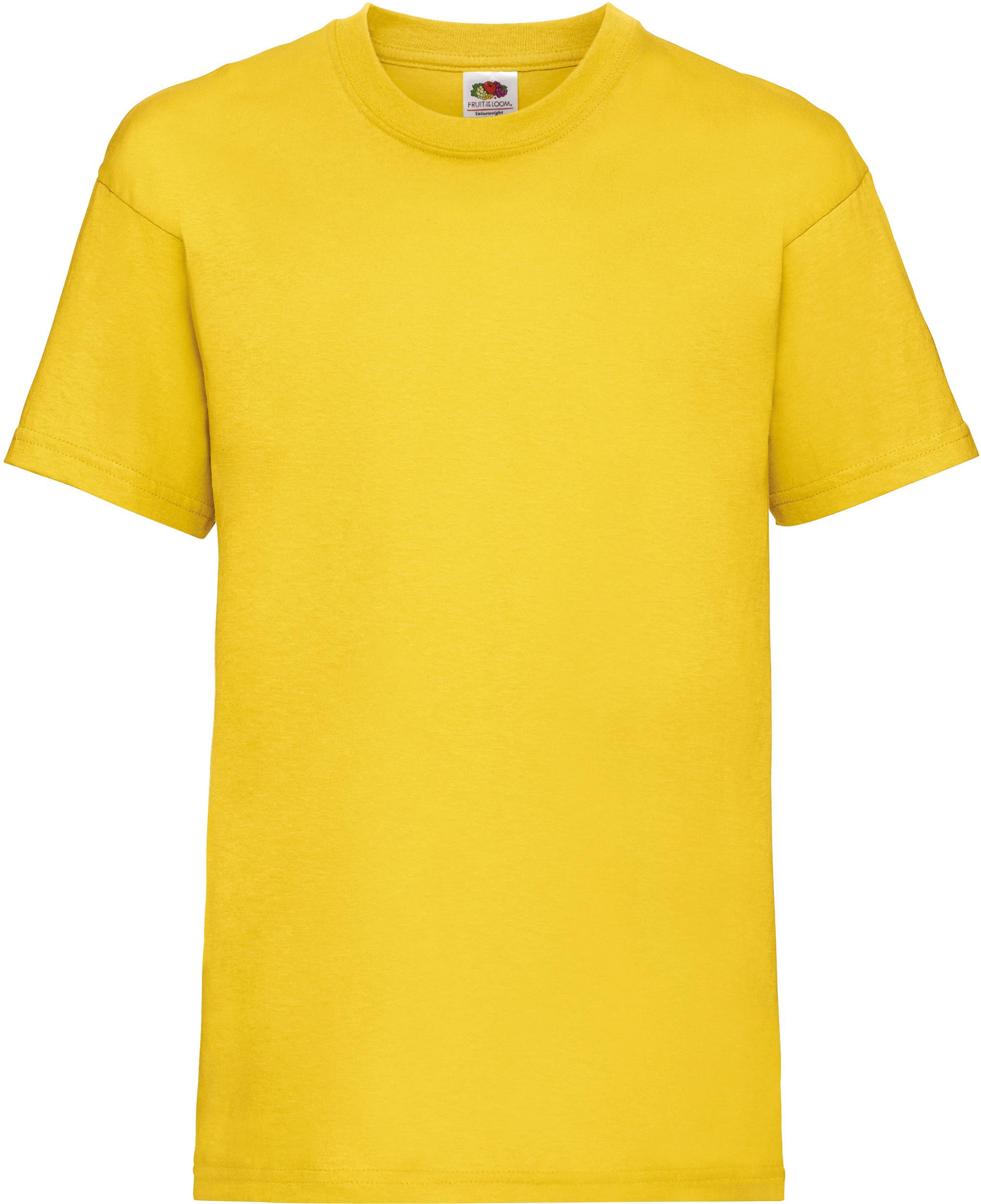 Kinder T-shirt Fruit of the Loom Valueweight T - Afbeelding 17