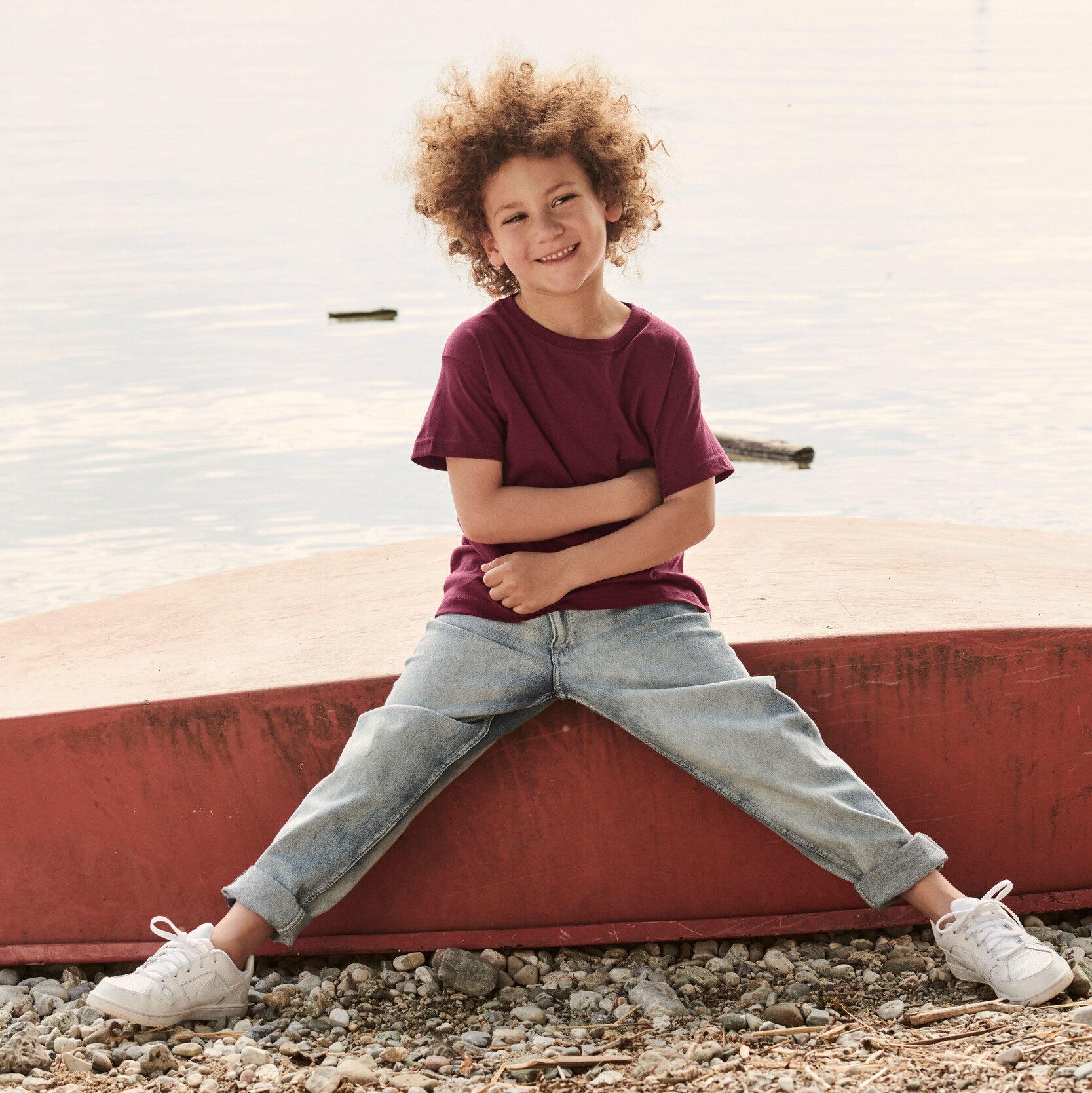 Kinder T-shirt Fruit of the Loom Valueweight T