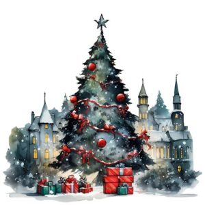 Kerst DTF Transfer 106