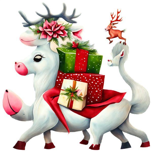 Kerst DTF Transfer 303