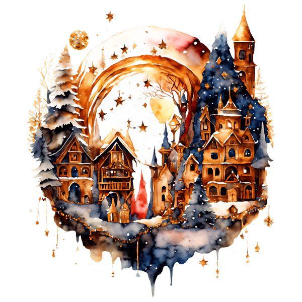 Kerst DTF Transfer 311