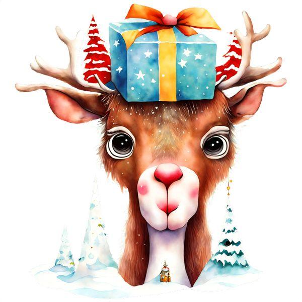 Kerst DTF Transfer 312