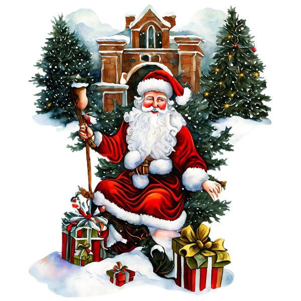 Kerst DTF Transfer 313