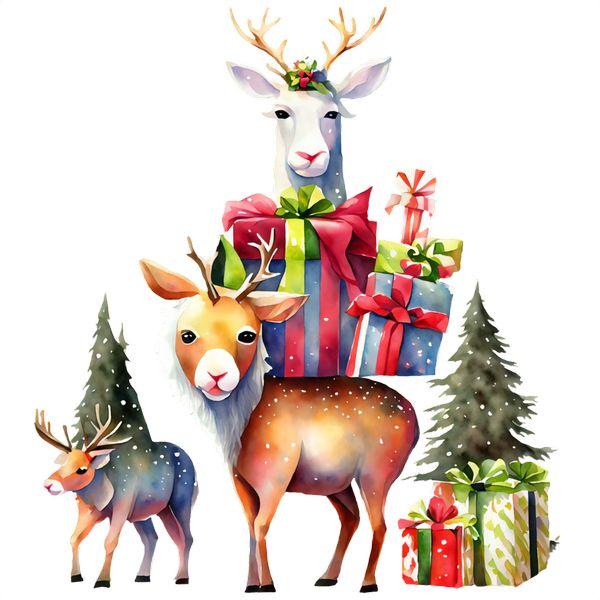 Kerst DTF Transfer 316