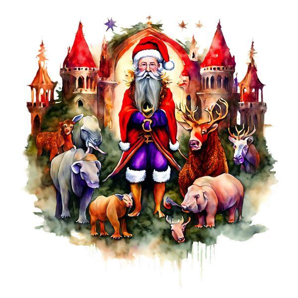 Kerst DTF Transfer 318