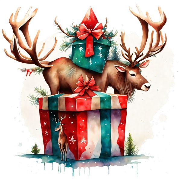 Kerst DTF Transfer 329