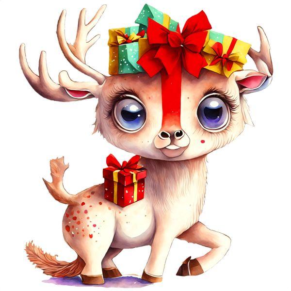 Kerst DTF Transfer 345