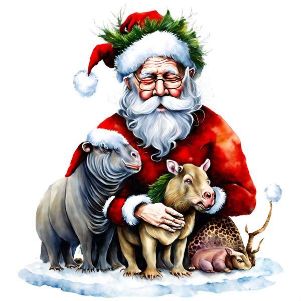 Kerst DTF Transfer 352