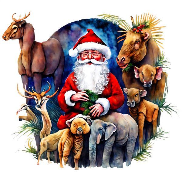 Kerst DTF Transfer 353