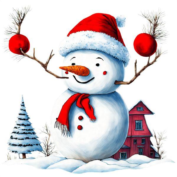 Kerst DTF Transfer 371