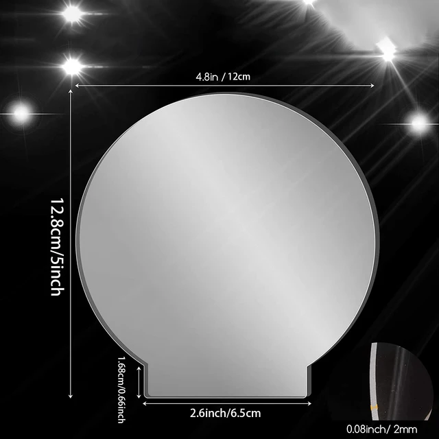 Acryl Plaatje t.b.v. Led Lampje Rond