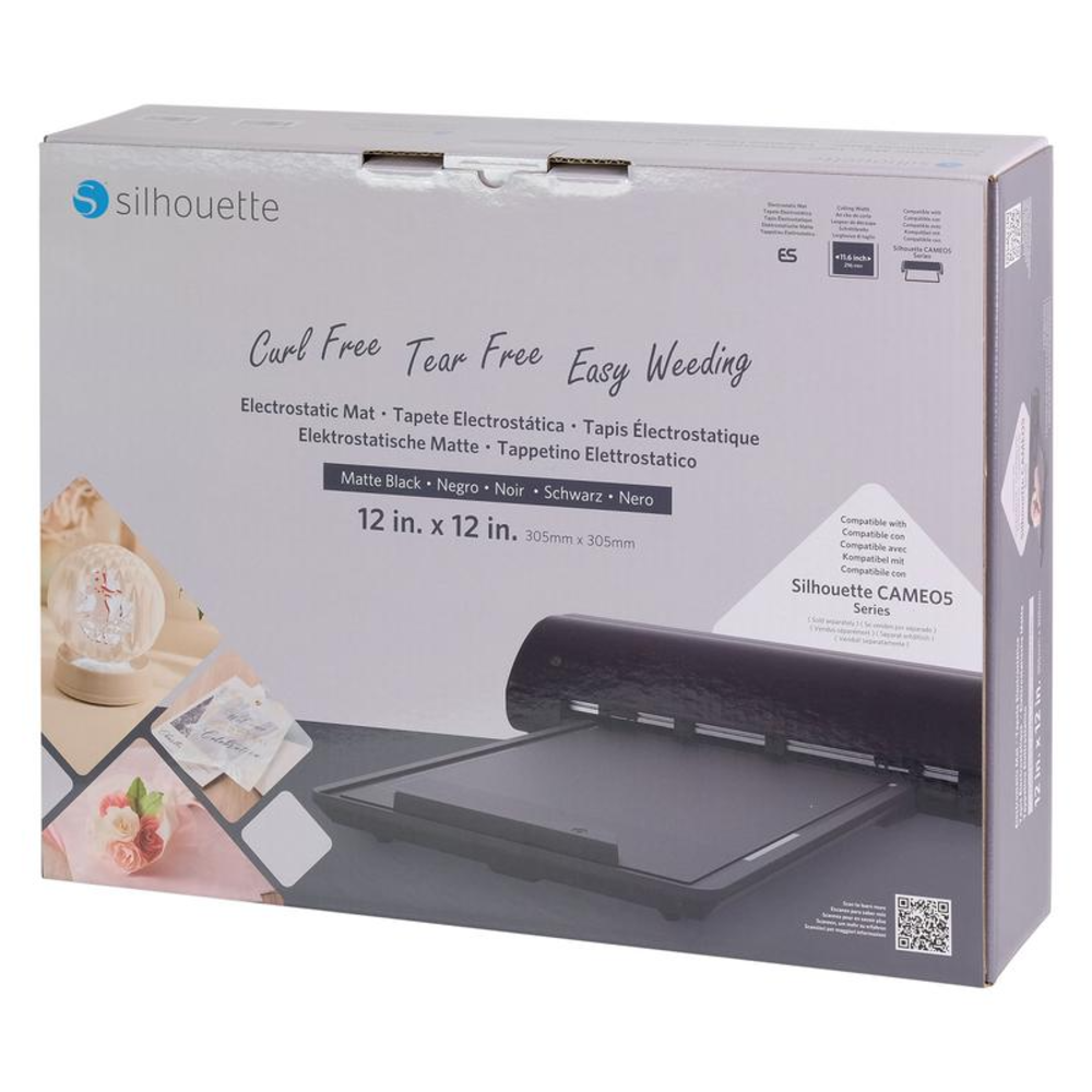 Silhouette Electrostatic Mat Zwart