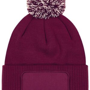 Beechfield B443 Snowstar Patch Beanie - Afbeelding 6