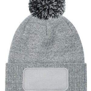 Beechfield B443 Snowstar Patch Beanie - Afbeelding 3