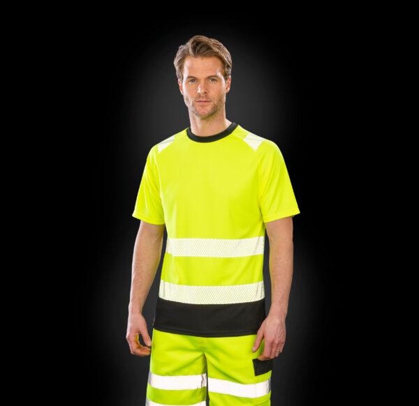 Gerecycled veiligheids-T-shirt Result