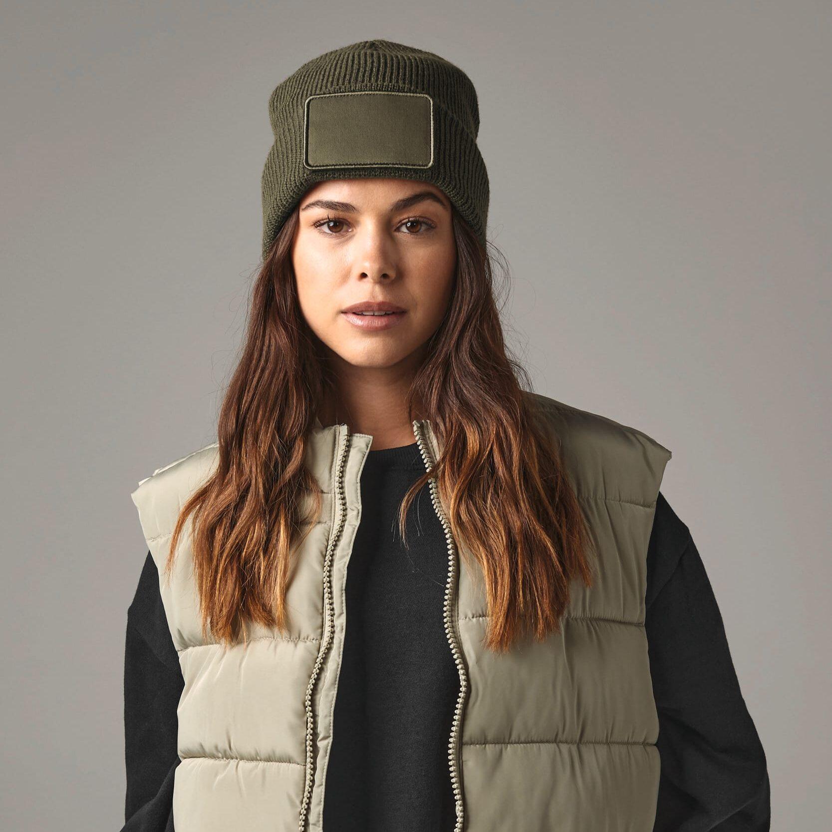 Beechfield B540 Thinsulate⢠Muts met afneembare patch