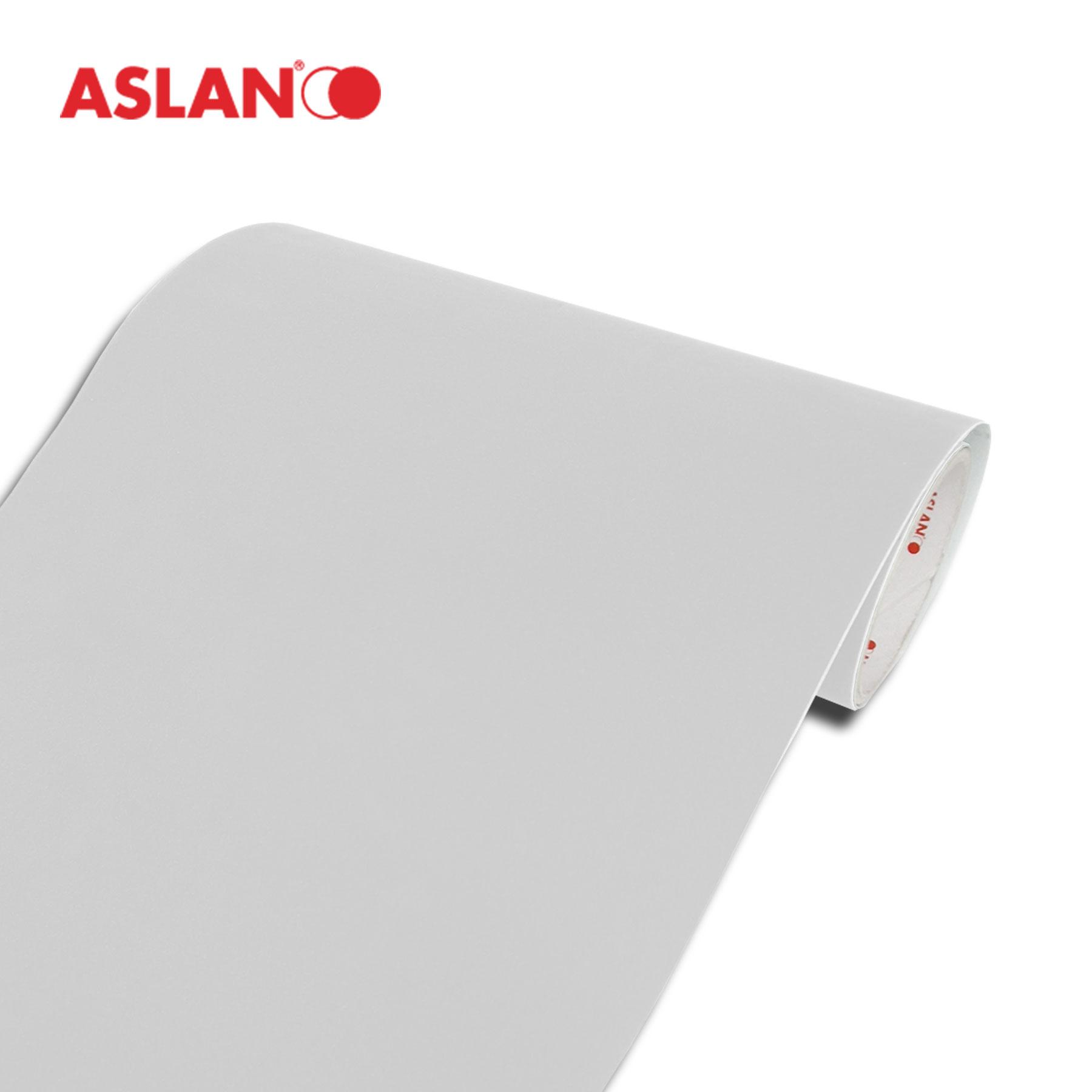 Aslan CC124 Flock Vinyl Wit